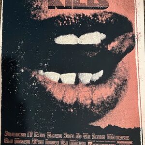 Vintage Band Poster with Bold Graphic